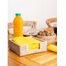 Rattan napkin holder