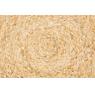 Round natural maize placemats