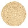 Round paper rope placemats