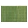 Green bamboo placemats