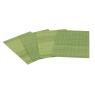 Green bamboo placemats