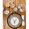 Rush and jute placemats