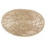 Sets de table ronds en palmier naturel