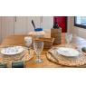 Hyacinth round placemats