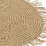 Set of 6 raffia placemats 