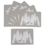 Table mats in vinyl