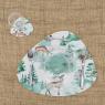Set of 6 vinyl placemats