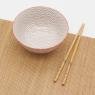 Natural bamboo placemats