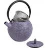 Linen color cast iron teapot 0.9l