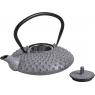 Grey color cast iron teapot 0.8l