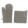 Oven mitt and pot holder set