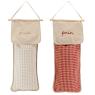 Linen and cotton bread bin