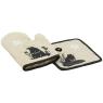 Cotton glove and oven mitt set