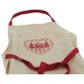 Tablier de cuisine en lin et coton