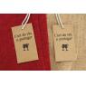Lot de 12 sacs à bouteille en jute