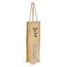 Jute bag for 1 bottle