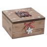Wooden boxes with winter design