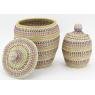 Set of 2 seagrass baskets