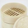 Natural bamboo steamer