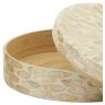 Bamboo and mother-of-pearl boxes