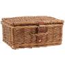 Coffret en osier teinté