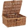 Coffret en osier teinté