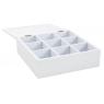 Tea box 9 compartments Comptoir