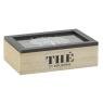 Wooden the box 6 compartments - Tree design