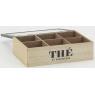 Wooden the box 6 compartments - Tree design