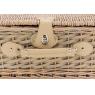 Wood and willow picnic basket for 2 people