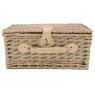Wood and willow picnic basket for 2 people