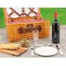 Picnic basket in honey stained willow