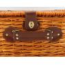 Picnic basket in honey stained willow