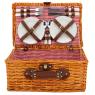 Picnic basket in honey stained willow