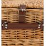 Natural willow picnic basket