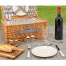 Picnic basket in willow