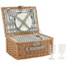 Picnic basket in willow