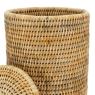 Rattan storage box