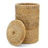 Rattan storage box