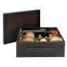 Simili ostrich leather box