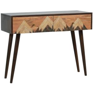Photo NCS1740 : Mango and acacia wood console table