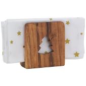 Photo TDI4070 : Porte serviette en acacia