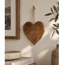 Mango Wood Heart Ornament