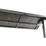 Pine and metal display cart